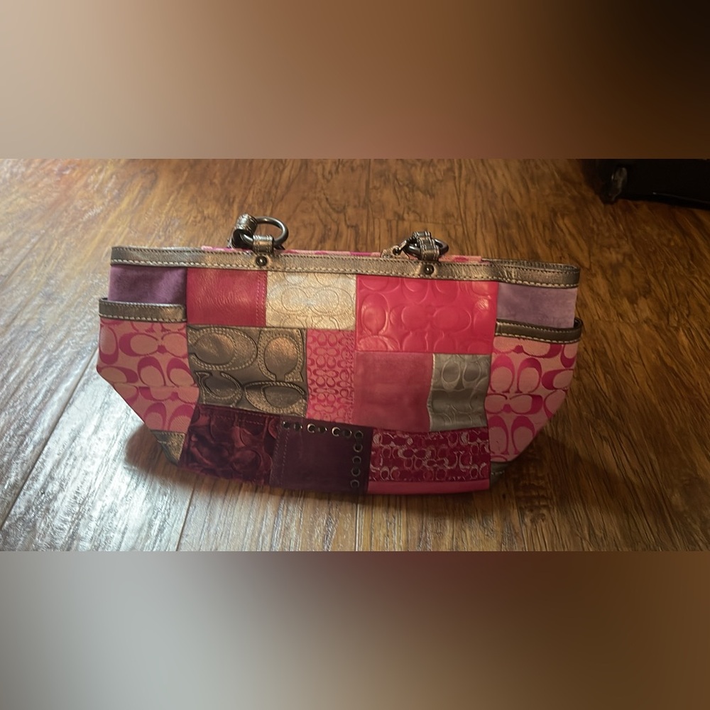 Coach special edition patchwork